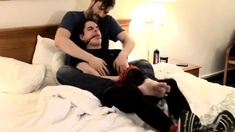 Emo fisting and leather boy tube gay Punished by Tickling