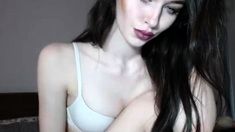 Horny Webcam Babe Solo Masturbation