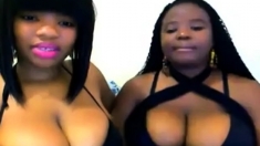 Ebony Webcam: Kelly & Kity