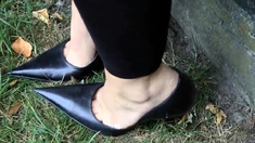 Ultimate Leather Heels Stilettos Shoes Cuir Leder